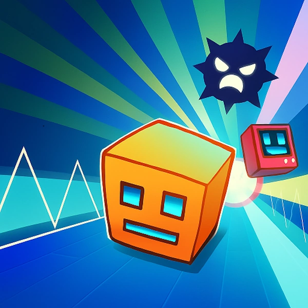 Geometry Dash 8 Bit