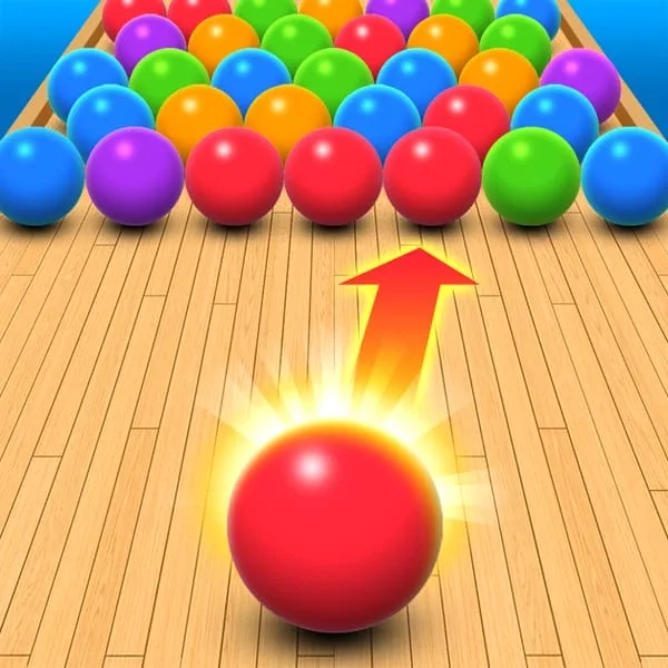 Bubbleshooter x Basketball 3D